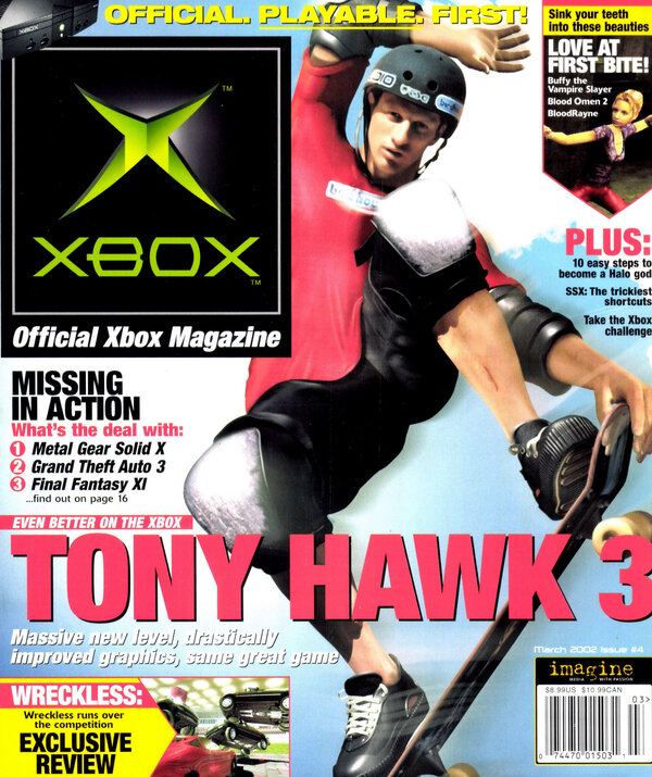 Official Xbox Magazine Issue 4 (March 2002) cover